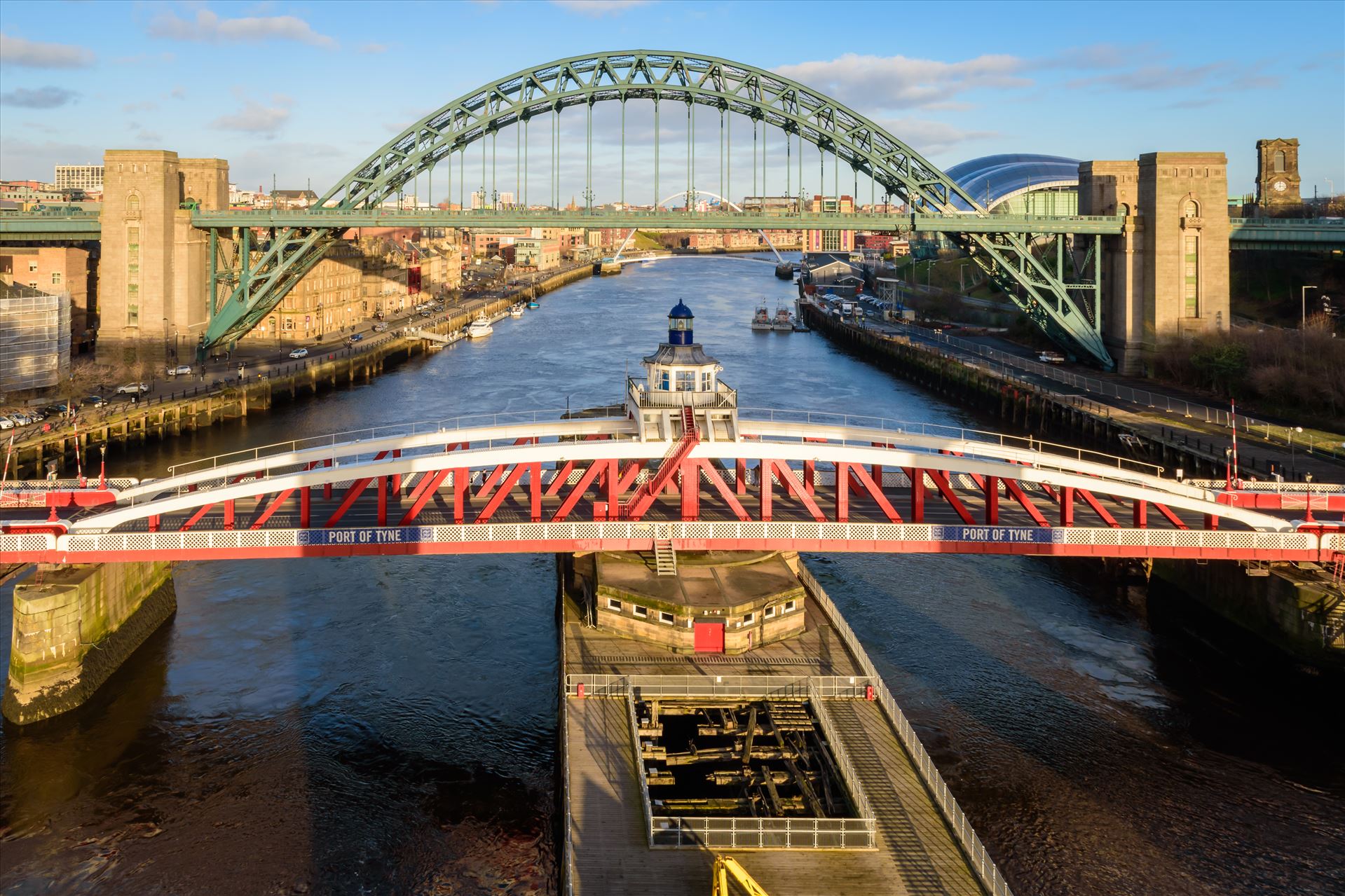View from High Level Bridge, Newcastle -  by Graham Dobson Photography