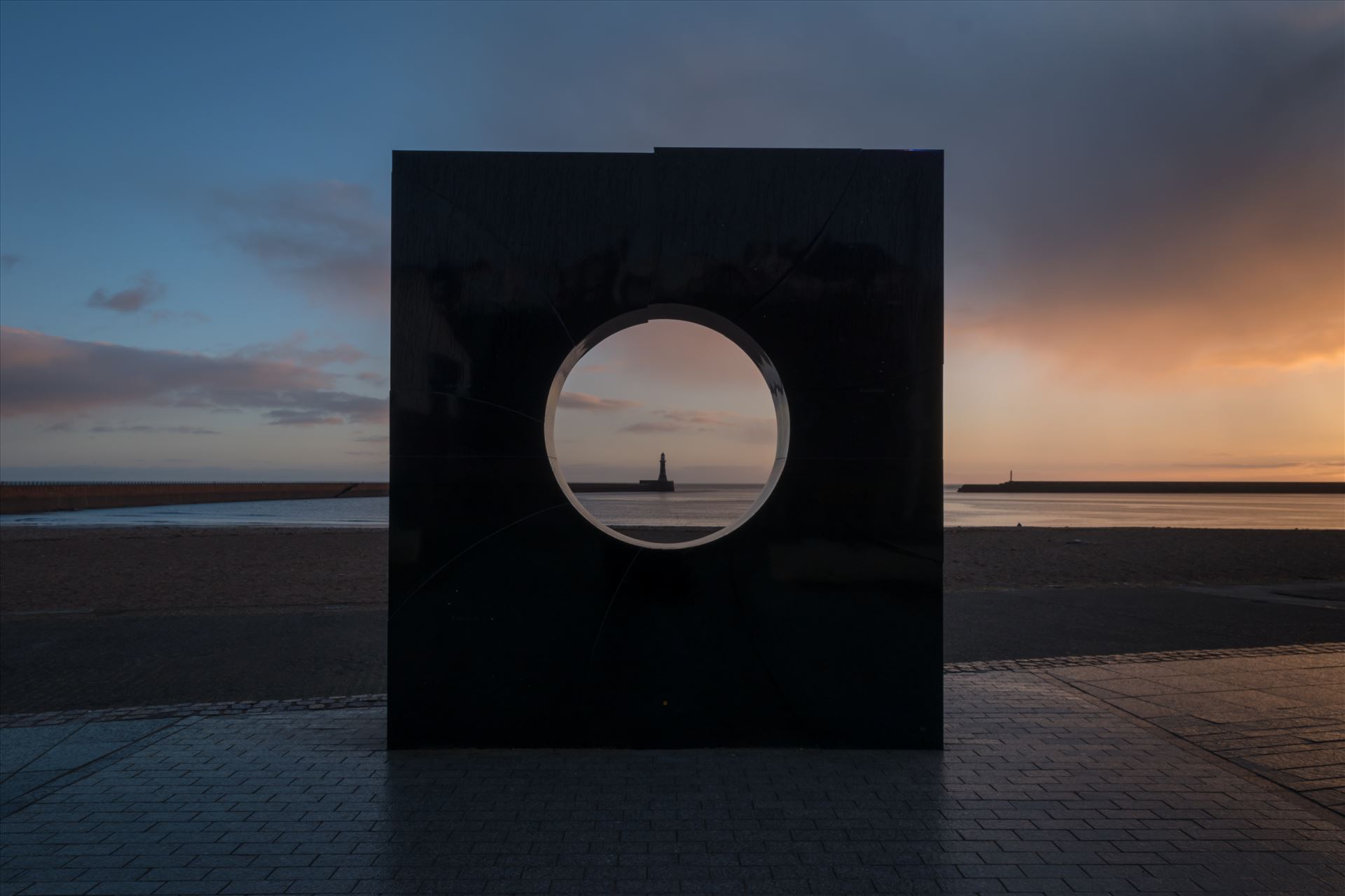 Roker Porthole at Sunrise -  by Graham Dobson Photography