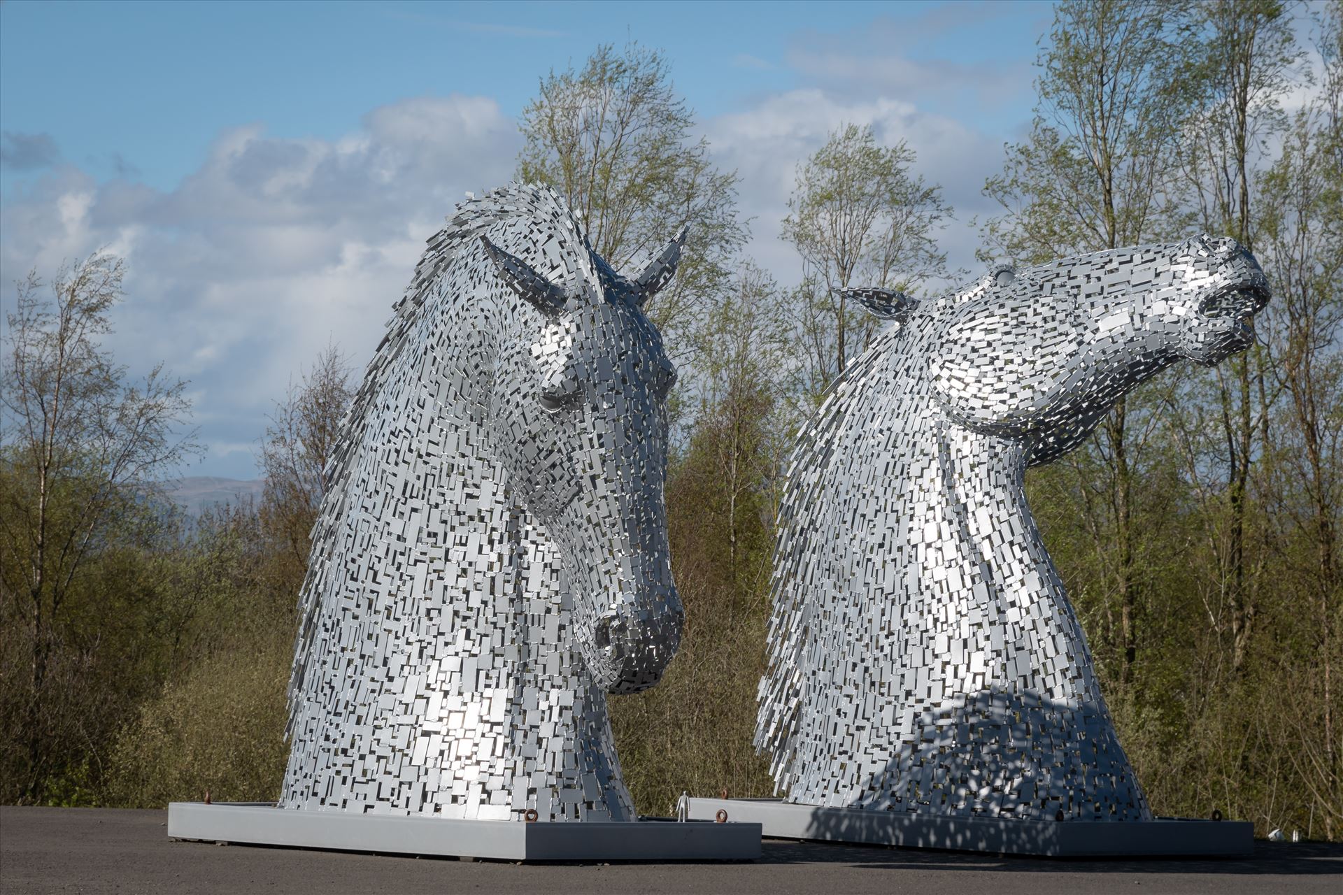 \'The Kelpies\' in miniature , Falkirk, Scotland -  by Graham Dobson Photography