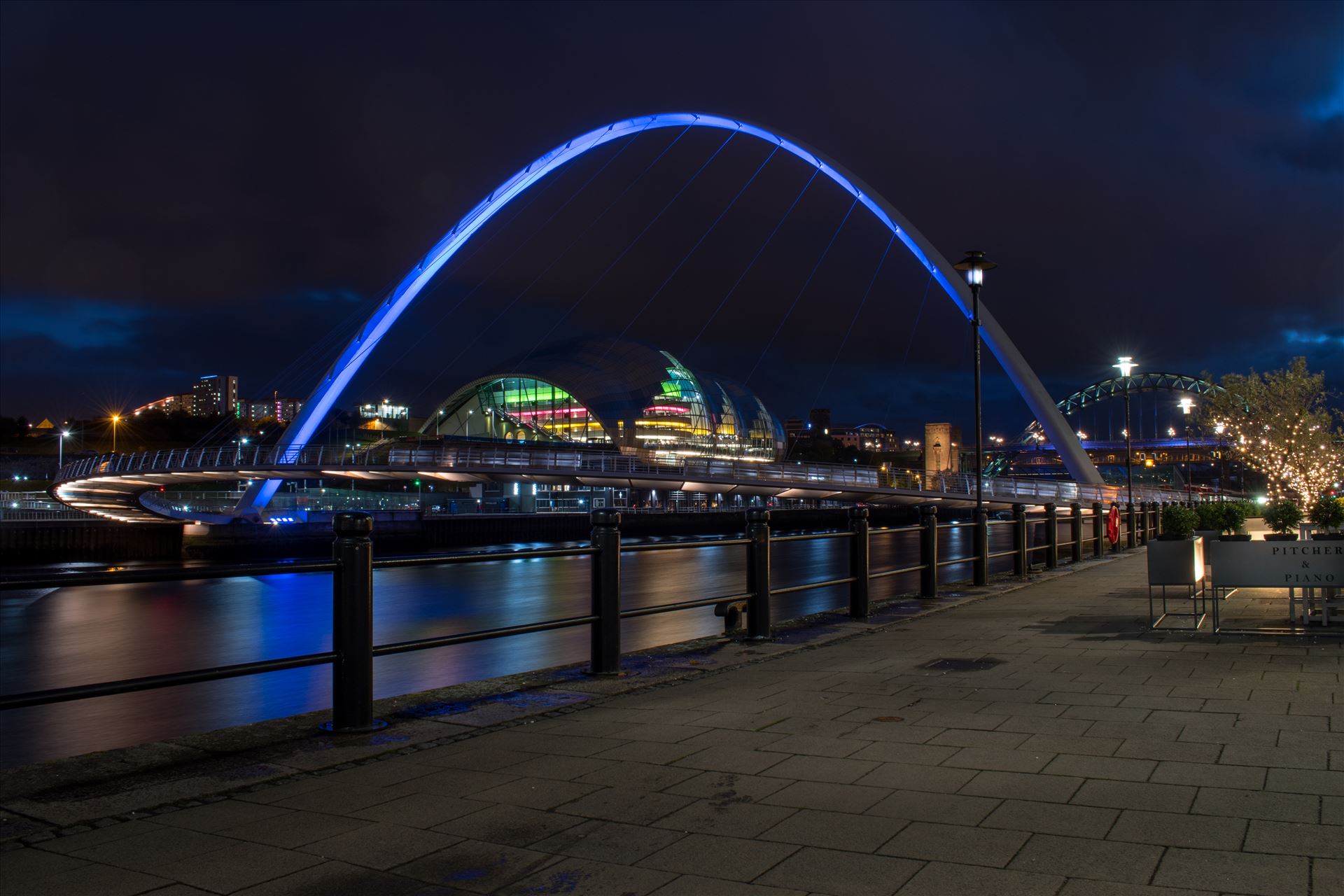 The Millennium Bridge, Newcastle Quayside -  by Graham Dobson Photography