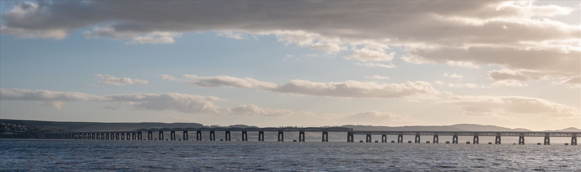 Panoramic of Tay Rail Bridge, Dundee, Scotland. -  by Graham Dobson Photography