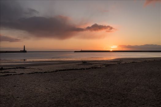 Sunrise at Roker, Sunderland - 