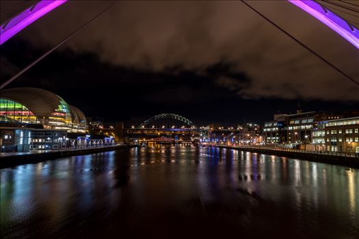 The River Tyne at Night - 